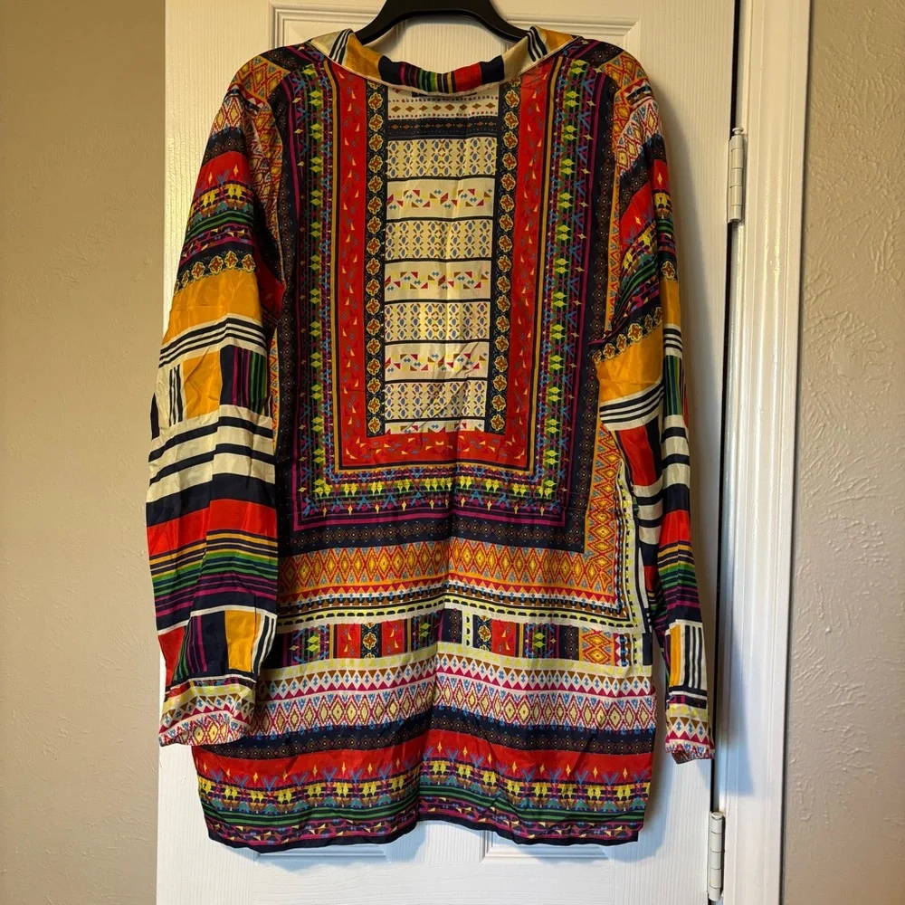 Johnny Was Multicolor Shelby Boho Tunic - Picture 2 of 6